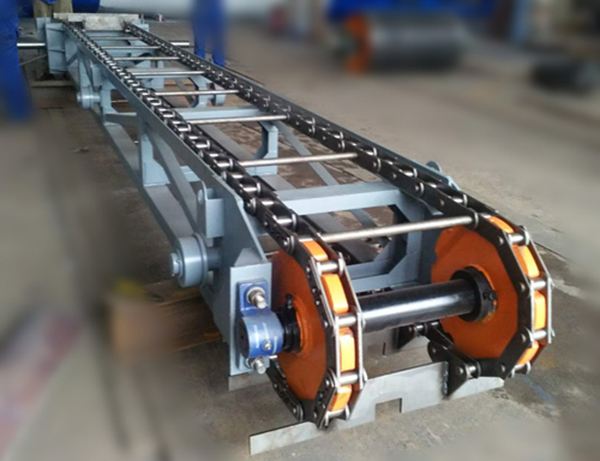 雙鏈刮板輸送機生產組裝圖 雙鏈刮板輸送機生產組裝圖