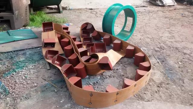 皮帶斗提機料斗展示 皮帶斗提機料斗展示