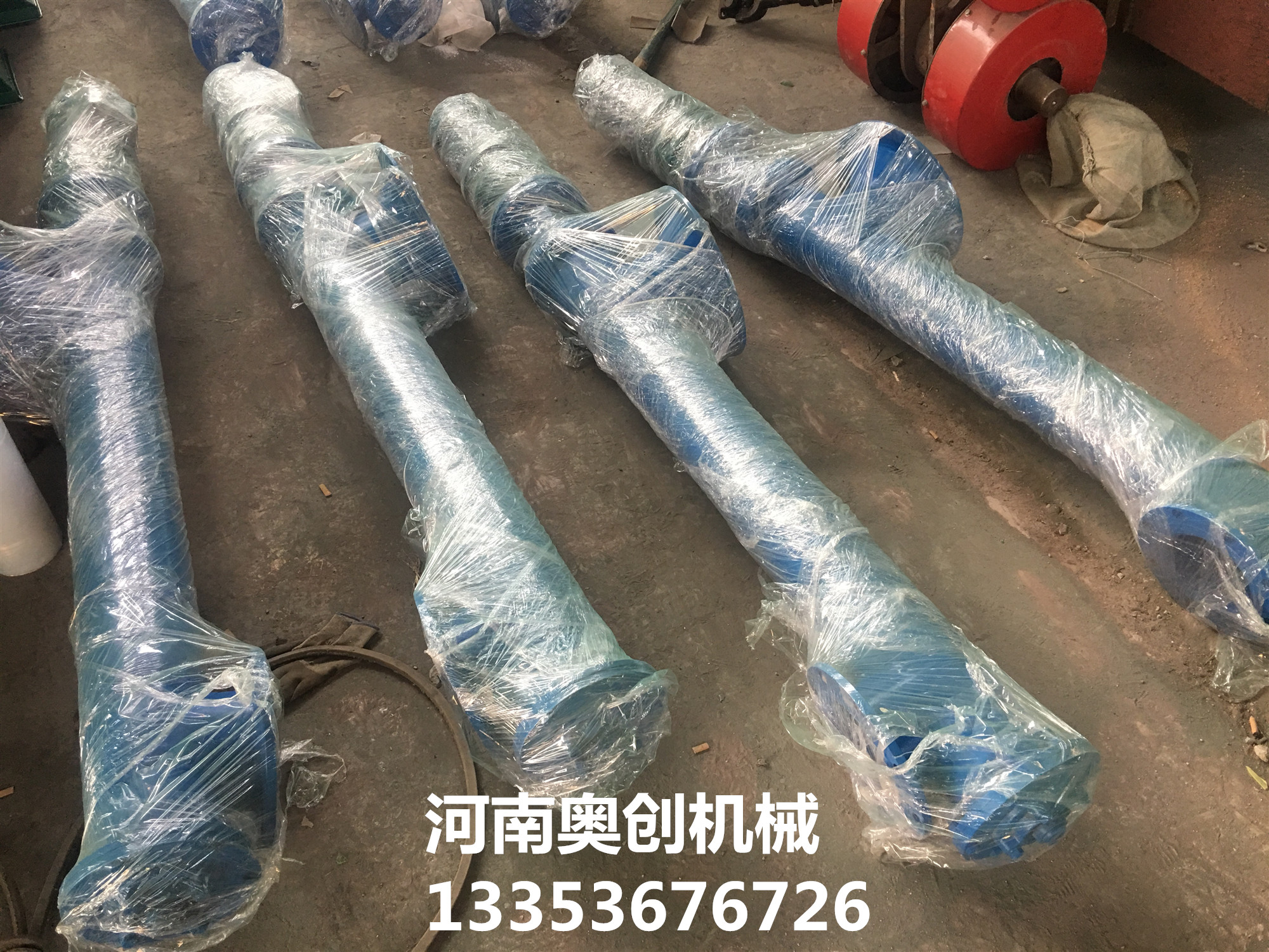 螺旋輸送機生產(chǎn)廠家展示設備