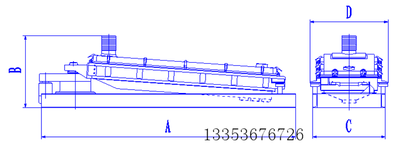 回轉篩結構圖 回轉篩結構圖