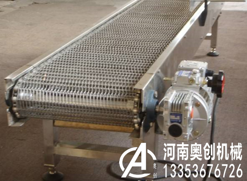 不銹鋼網(wǎng)帶輸送機(jī) 不銹鋼網(wǎng)帶輸送機(jī)