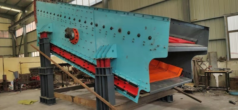 礦石分級雙質體共振調頻弛張篩 礦石分級雙質體共振調頻弛張篩