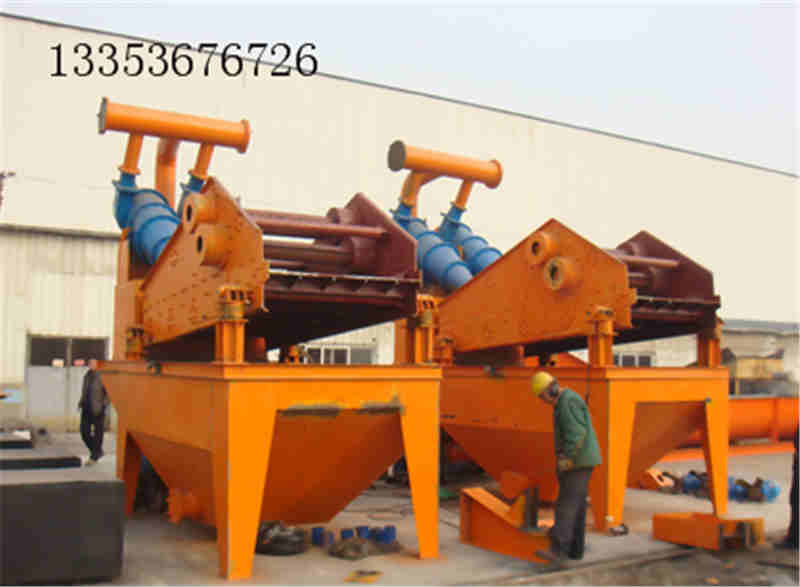 河沙細沙回收機旋流器出水量太大怎么調節？2